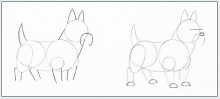 Рисование Йорка поэтапное