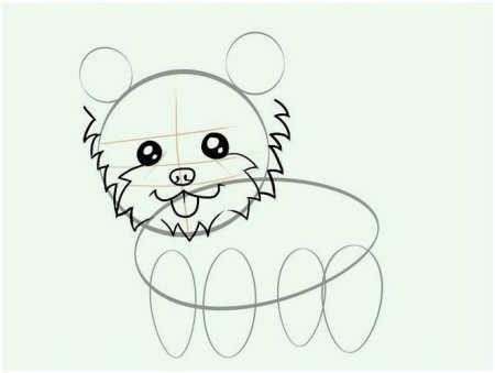 Рисунок пошагово Йорк для детей