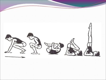 Акробатическая комбинация по физической культуре