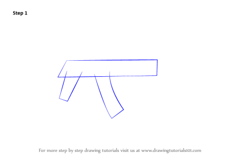 Поэтапное рисование ножа