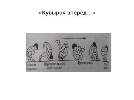 Фазы кувырка вперед