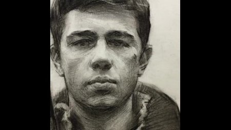 Сергей Бодров портрет карандашом