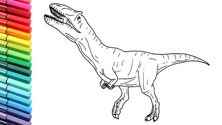 Г рисовалка динозавры