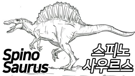 Спинозавр мультяшный
