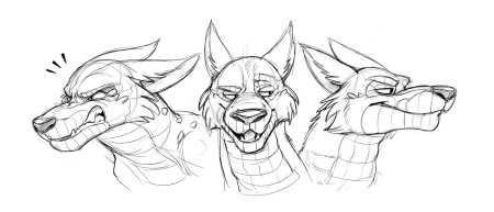 Фурсона волк референс