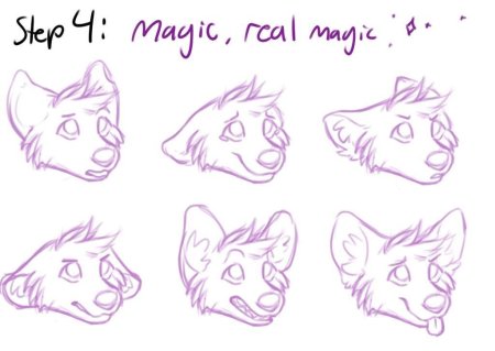 Референс фурри кошки лайн