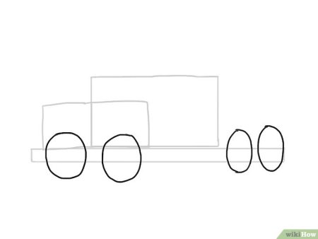 Рисунок фуры легкий