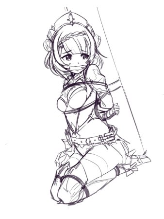 Раскраска Геншин Импакт