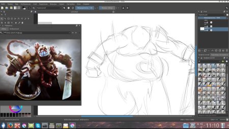 Pudge рисунок