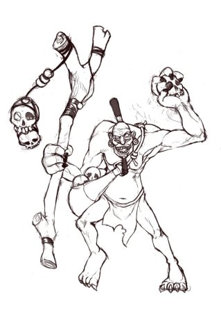 Раскраска блудсикер дота 2