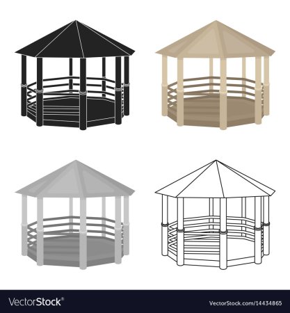 Чертежи беседок dwg