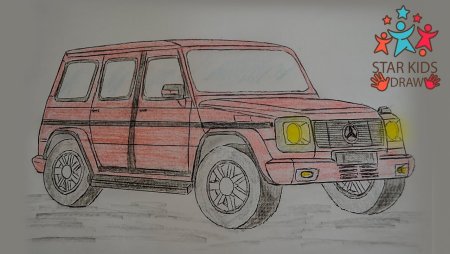 Машина рисунок