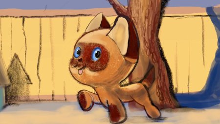 Котенок по имени Гав