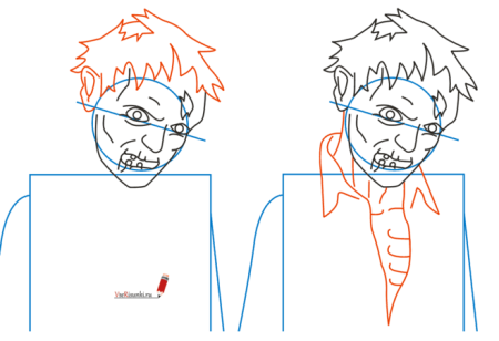 Как научиться рисовать зомби