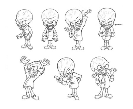 Зомби футболист раскраска