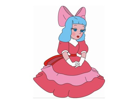 Поэтапное рисование Мальвины