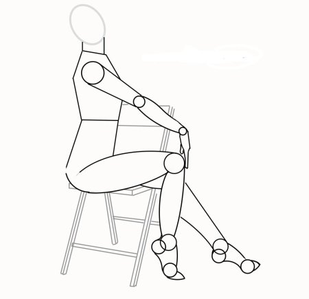 DataLife Engine > Версия для печати > Сидящий человек на стуле рисунок  поэтапно (41 фото)