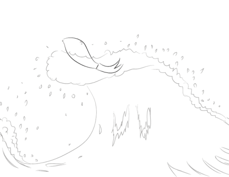 Рисунки для детей сказка о рыбаке и рыбке2