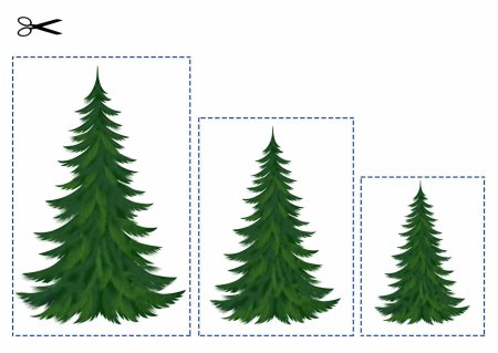 Елка для рисования