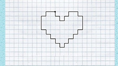 Рисунок по клеточкам для детей
