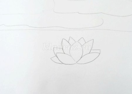 Рисунок кувшинки 2 класс