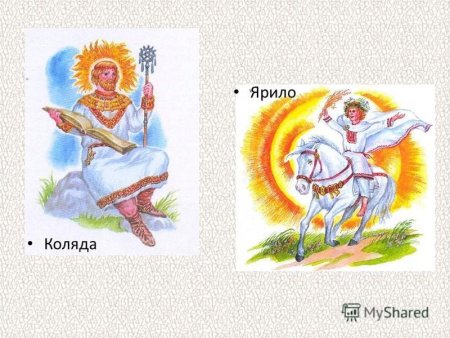 Раскраска славянские боги