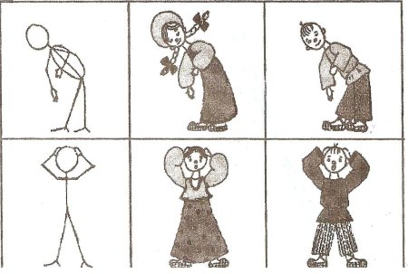 Схема рисования человека в подготовительной группе