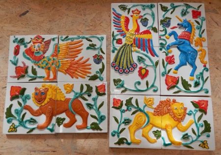 Изо печные изразцы