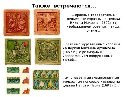 Церковь Михаила Архангела Ярославль изразцы