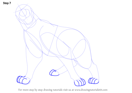 Пантера рисунок по этапно для детей легко