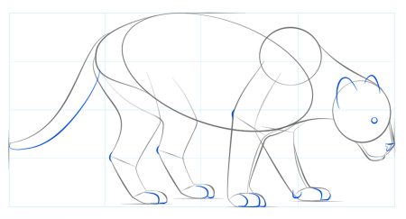 Уроки рисования пантеры