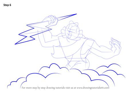 Зевс рисунки пошаговые