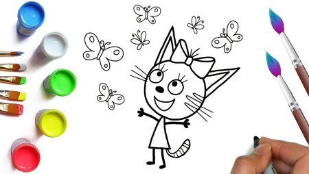 Учимся рисовать карамельку