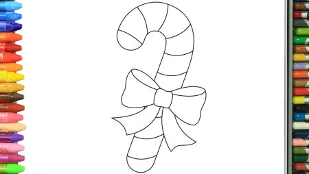 Уроки рисования конфеты