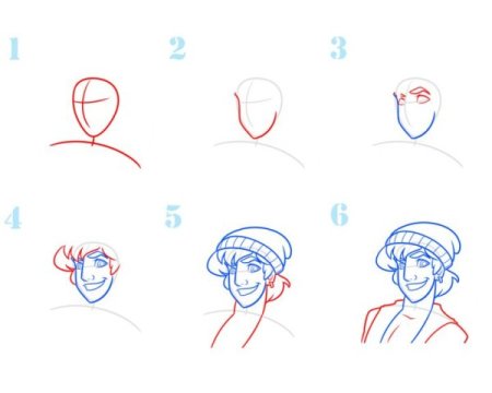 Люмьер рисовать поэтапно