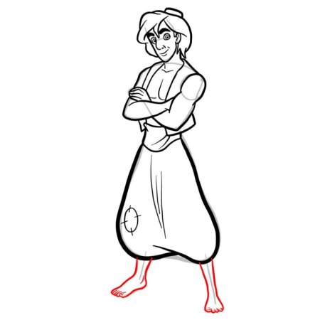 Срисовки Аладдина