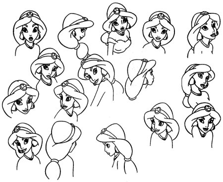 Лампа Аладдина рисование