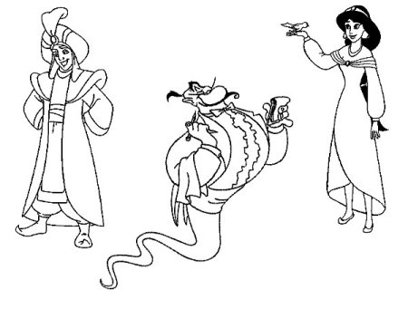 Pencil Test Disney animation Aladdin