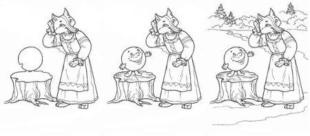 Лиса и Колобок