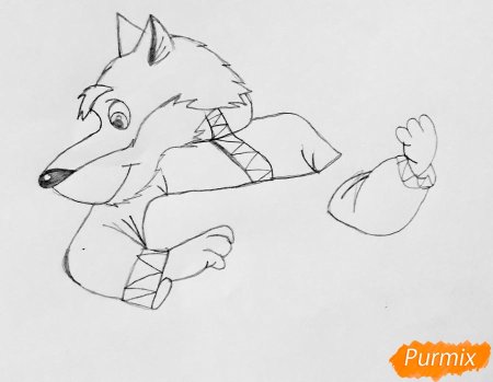 Нарисовать колобка