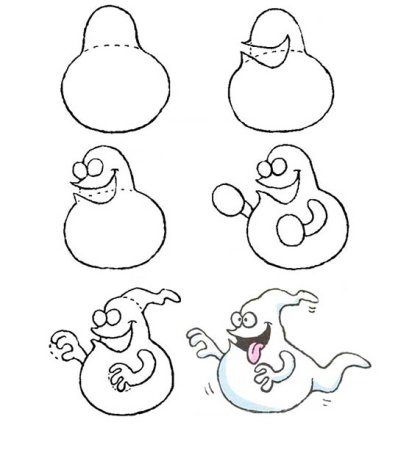 Приведение поэтапное рисование