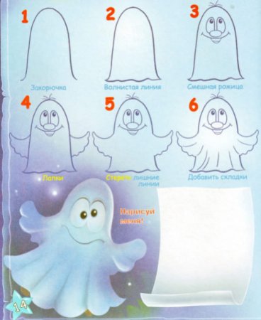 Приведение рисунок поэтапно