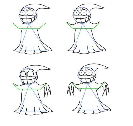 Нарисовать снеговика поэтапно