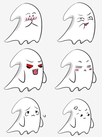 Рисунки для срисовки приведение