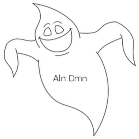 Рисунок легкий Каспер