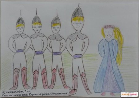 Рисунок 7 богатырей