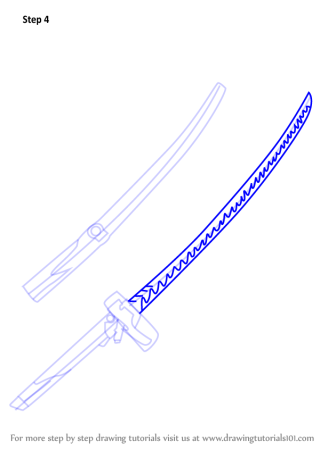 Меч Гэндзи чертеж