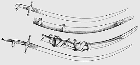 Шамшир сабля чертеж