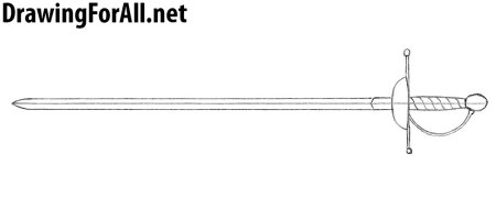 Рапира. Чертеж клинка?