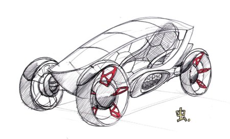 Этапы рисования автомобилей